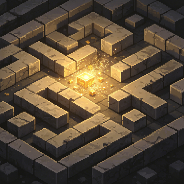 Pixel Maze: Quest for Ancient Blocks