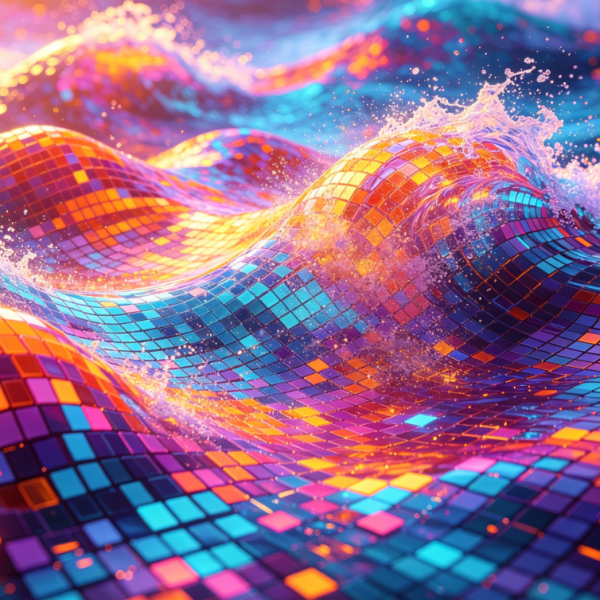 Color Tide: The Surge of Chroma Blocks