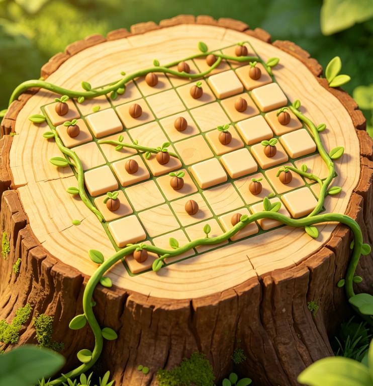 Magic Forest: Vine Growth and Clearing